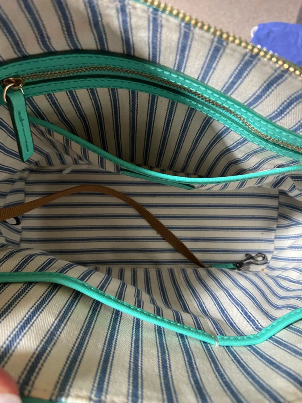 Dooney & Bourke Saafiano Leather Domed Satchel with Detachable Strap - Picture 5 of 6